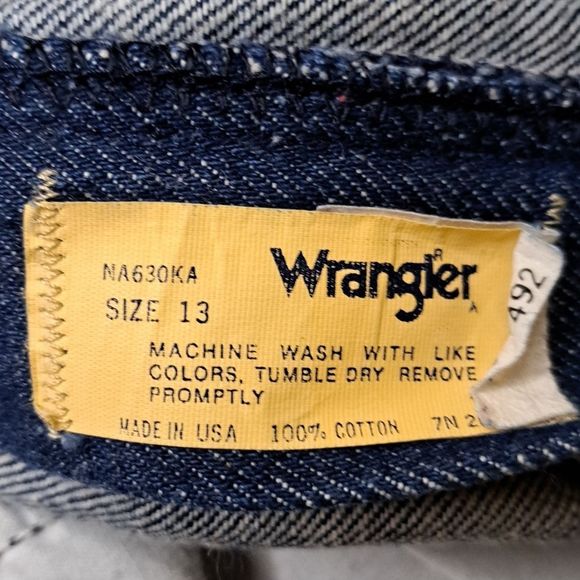 Wrangler vintage jeans size 13 - Picture 3 of 5